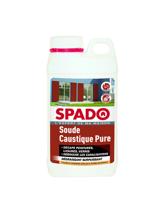 6 spado soude caustique 1kg - spado