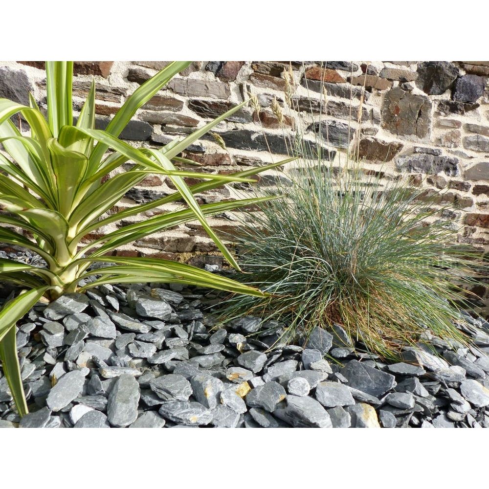 Paillage ardoise gris 30-60 - vrac big bag - 1000 kg