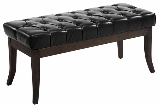 Banc ramses simili cuir antique dark 100