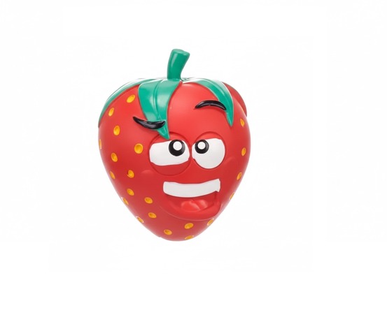 Jeu pour chien fruco la fraise sonore