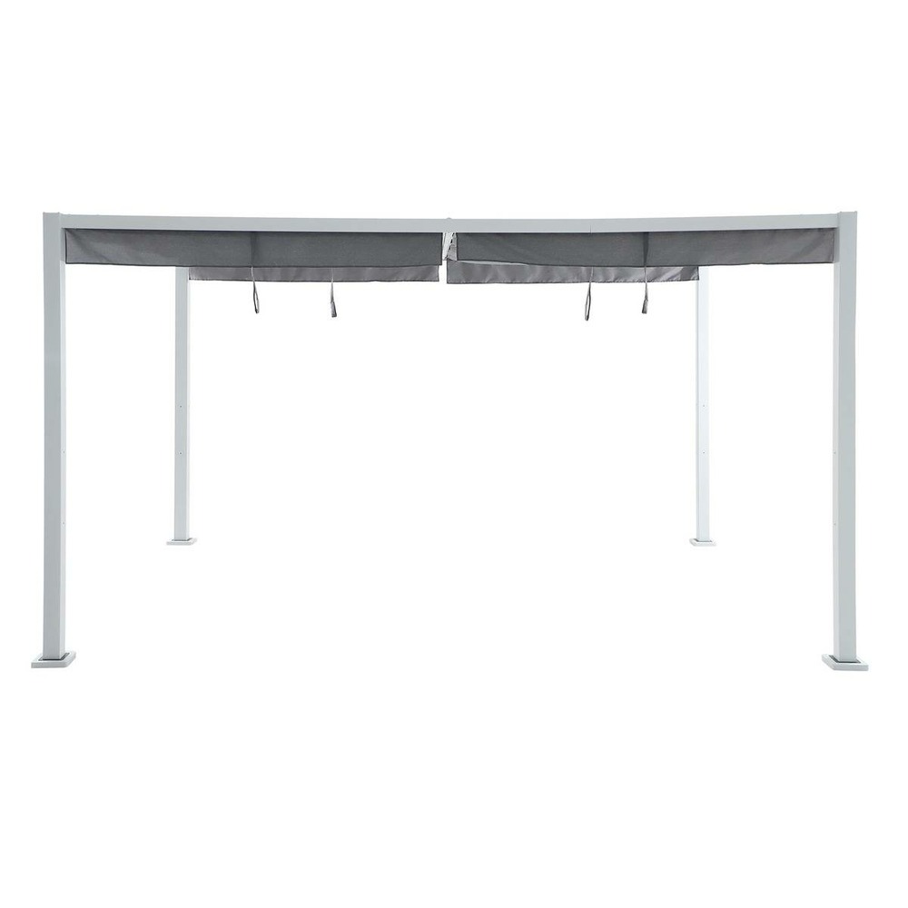 Toile de tonnelle zalya ardoise 2,9x1,9m pour tonnelle zalya 4x3m