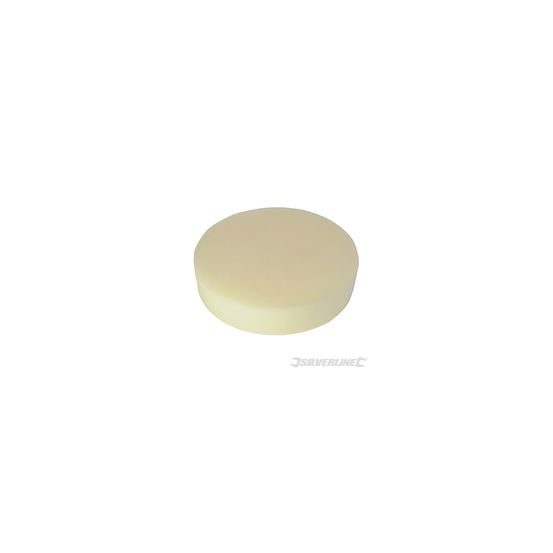 Silverline - éponge de polissage auto-agrippante - 125 x 38 mm