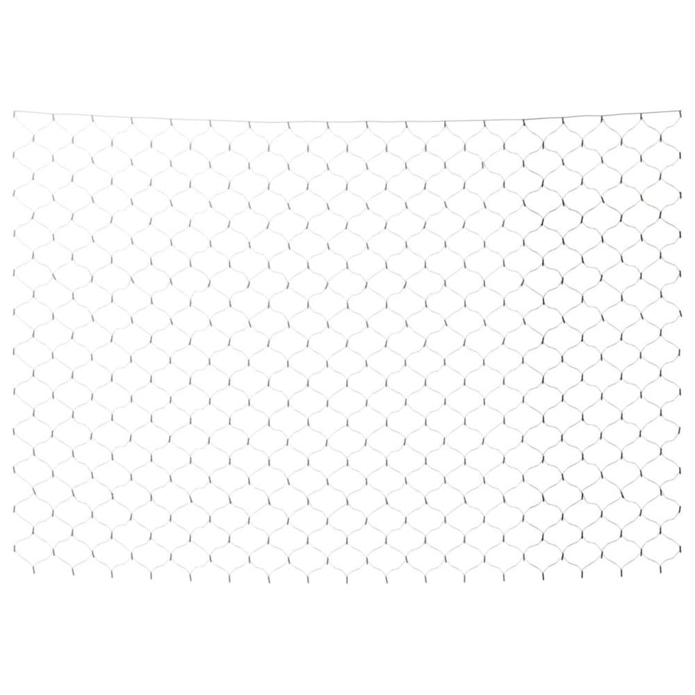 Filet lumineux blanc froid de noël 3x3 m 306 led int/ext