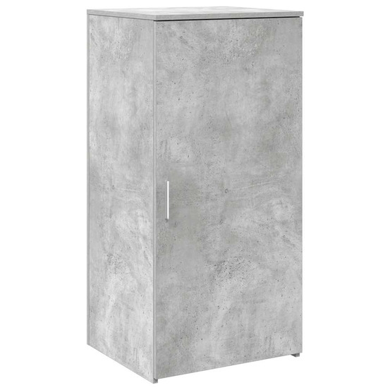 Armoire de rangement gris béton 50x45x103,5cm bois d'ingénierie