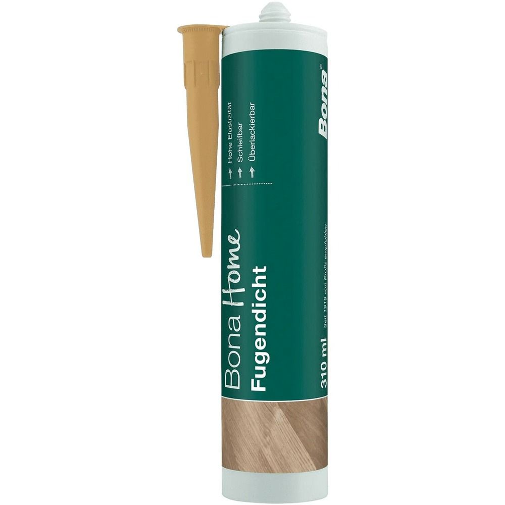 Mastic bois clair, mastic pour parquet, mastic bois hêtre clair, 310 ml