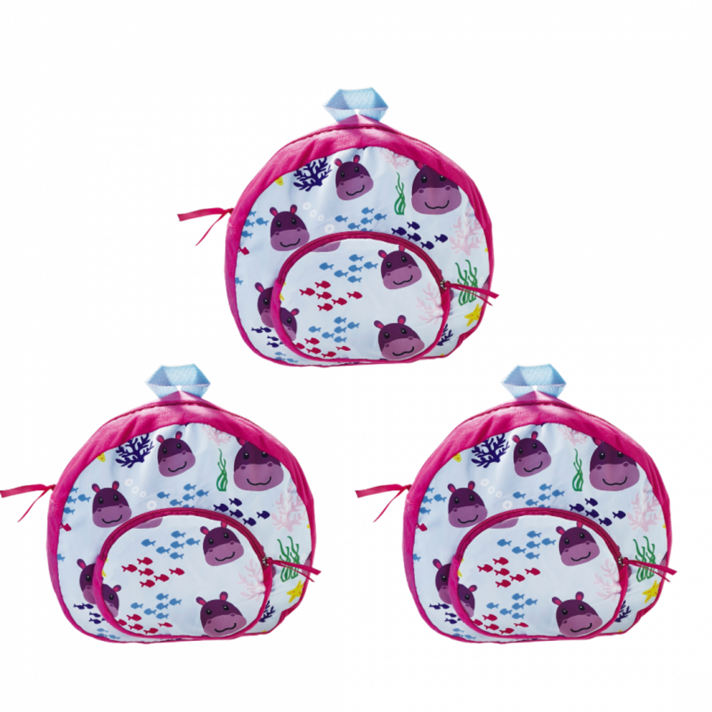 Multicouleur 29 x10 x 37 petit sac à dos polypack