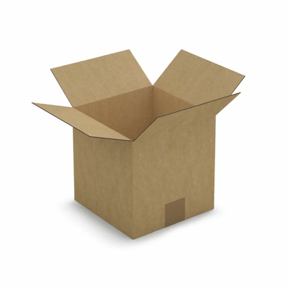 15 cartons d'emballage carrés 20 x 20 x 20 cm - simple cannelure