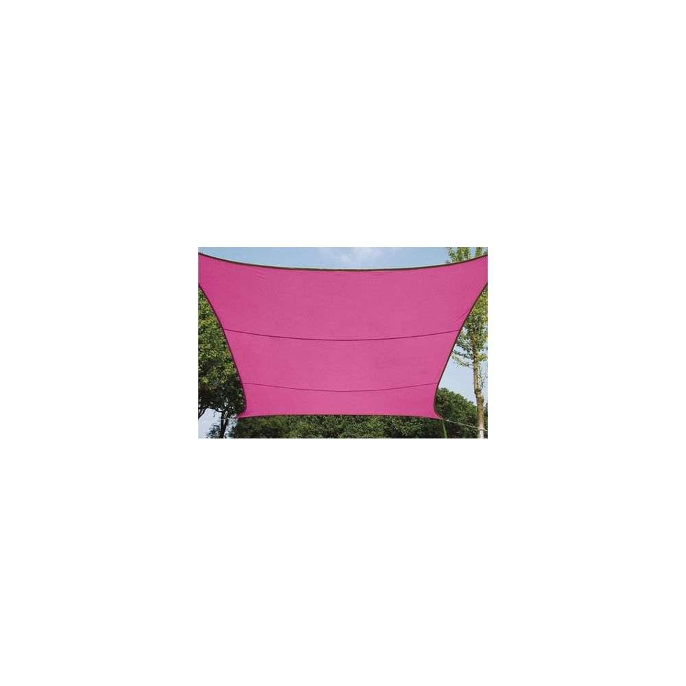 Voile solaire - carr, - 3 6 x 3 6 m - couleur: fuchsia