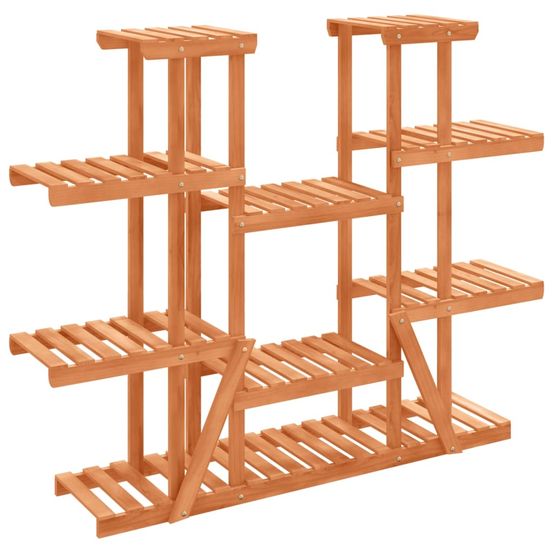 Support à fleurs 110x25x110,5 cm bois massif de sapin