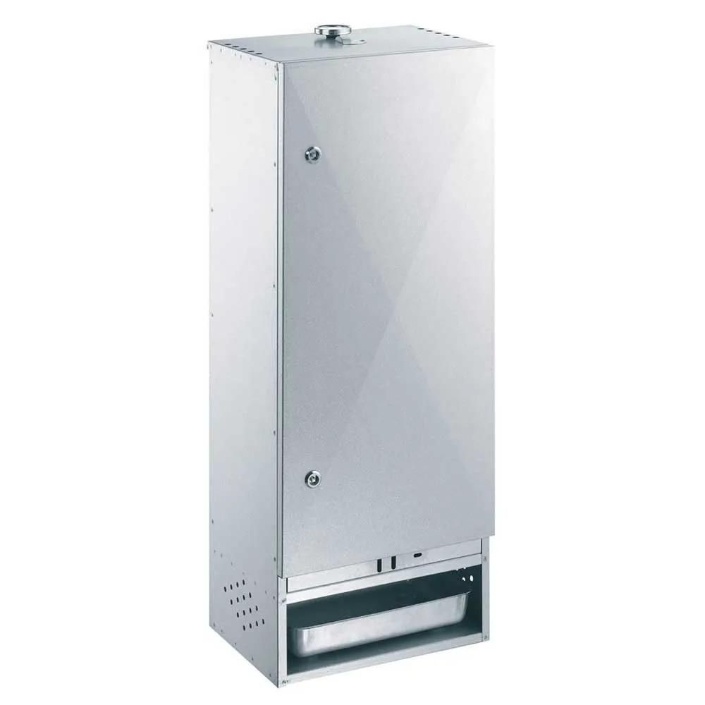 Fumoir peetz 880015 acier aluminisé 100 cm avec porte