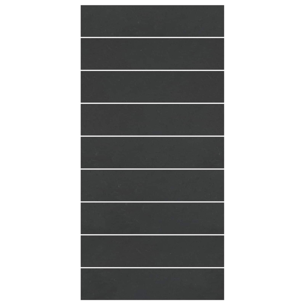 Tapis de piscine noir 999 x 500 x 0,1 cm tissu non tissé