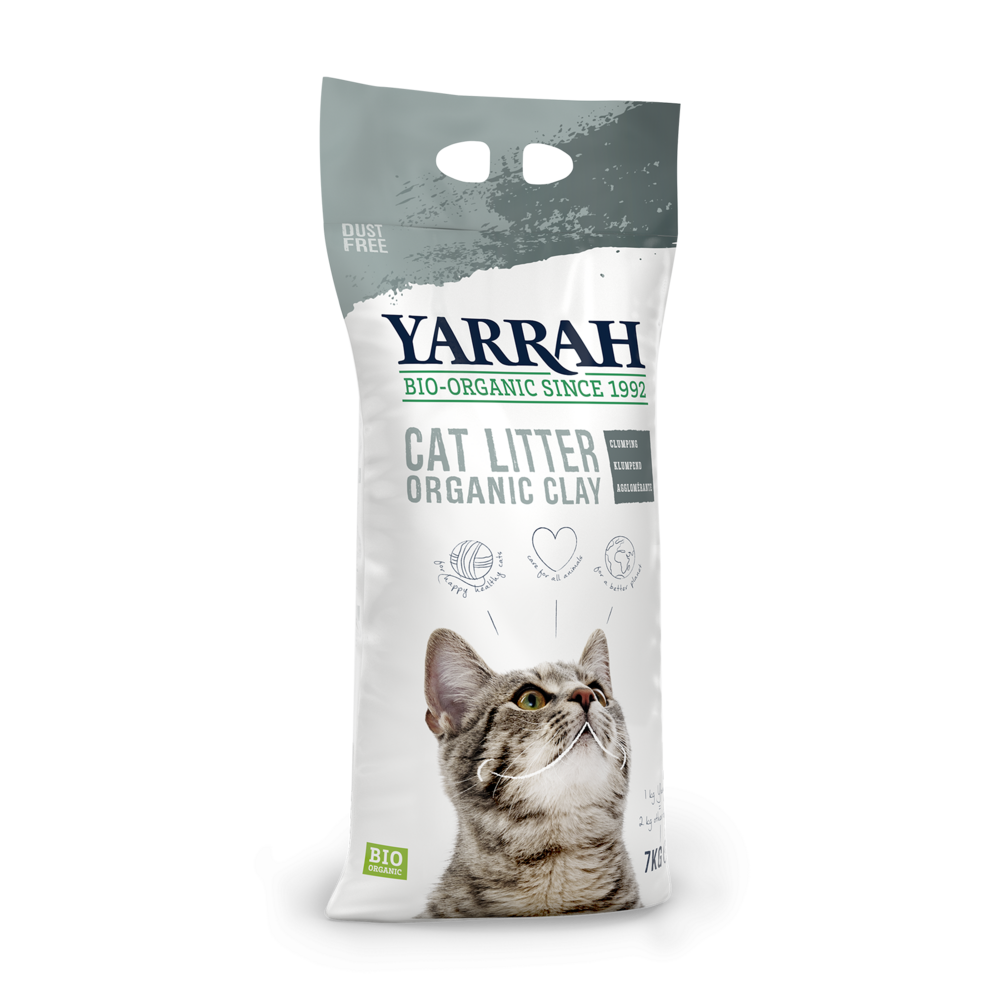 Yarrah - litière biologique agglomérante 7kg