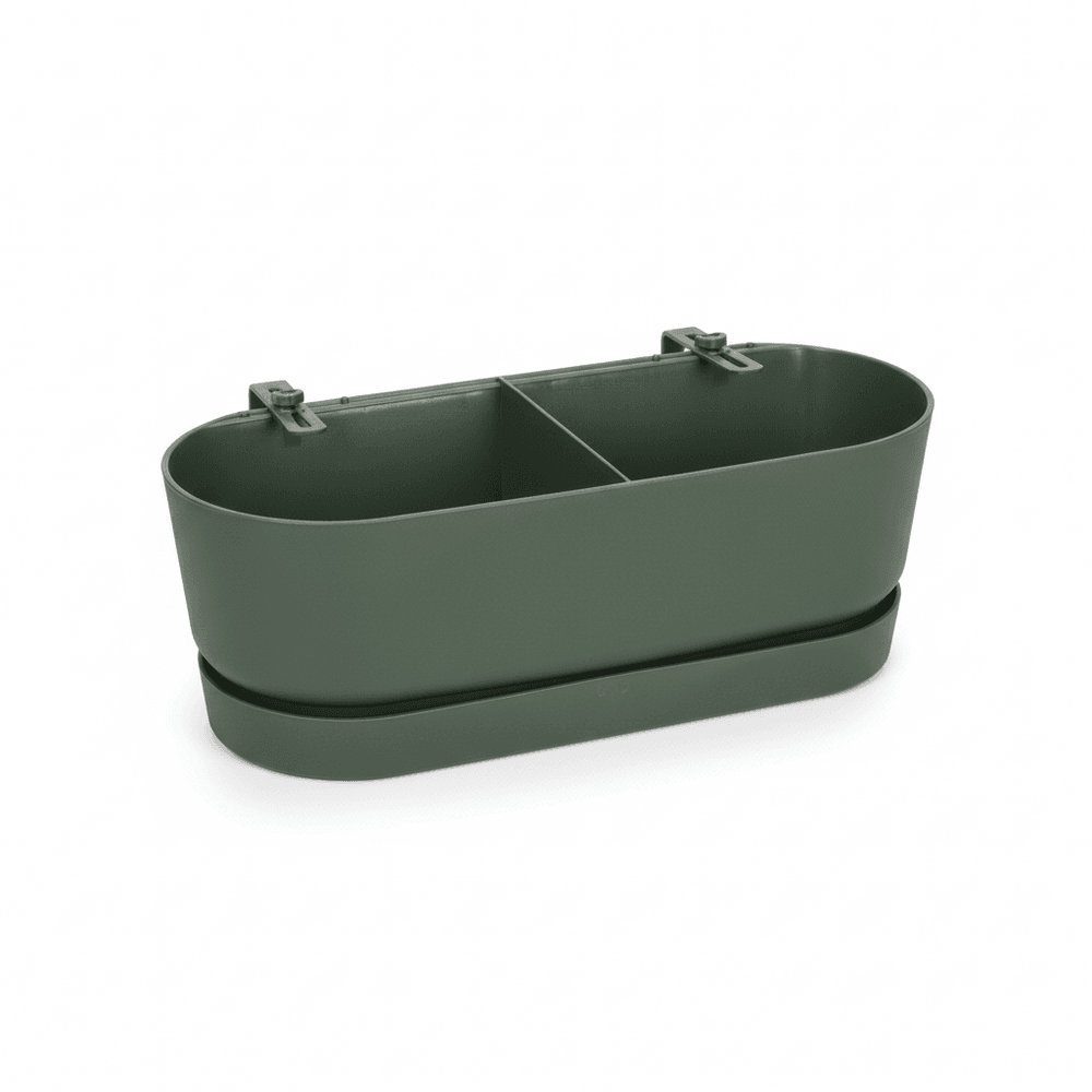 Pot de fleurs vert - d.52cm x h.19cm