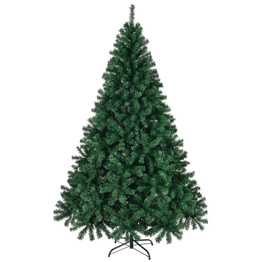 Sapin de noël vert 7ft 210cm 850 branches pvc