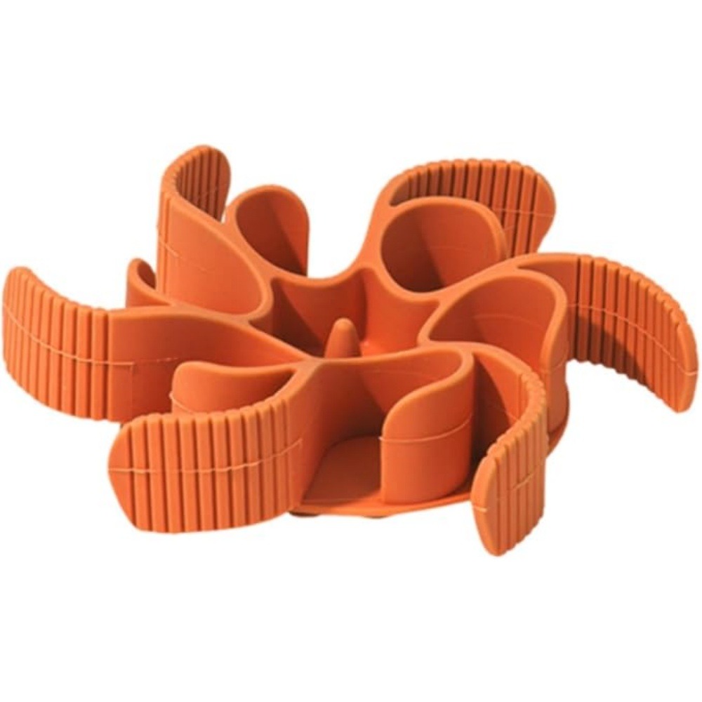 Tapis de léchage pour animaux avec mangeoire en spirale