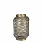 Mica decorations lanterne velia - 21.5x21.5x34.5 cm - le fer - l'or