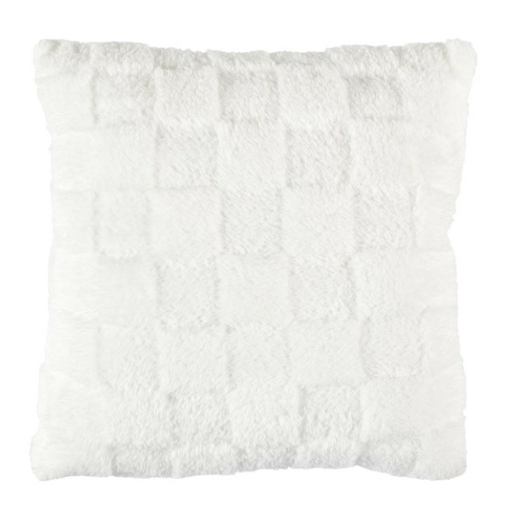 Coussin déco en flanelle 