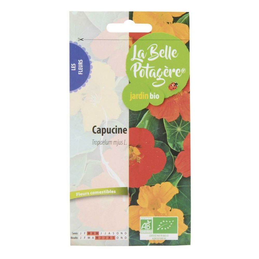 Graines à semer - capucine - 3,5 g