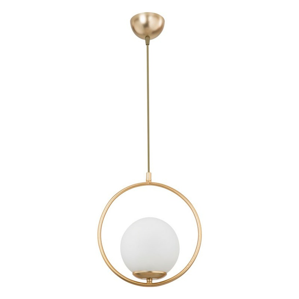 Suspension luminaire plafonnier ε27 doré d26x75cm