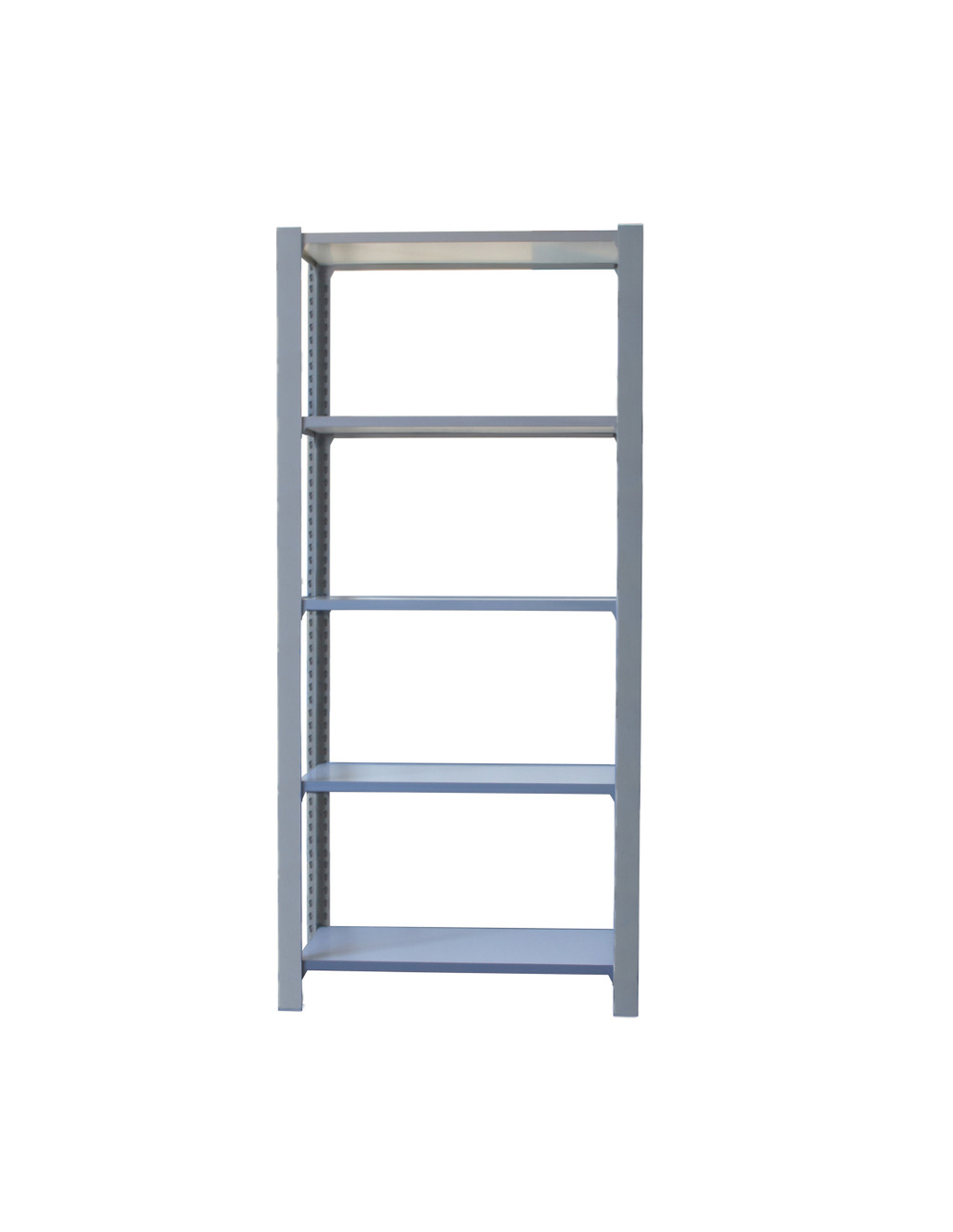 Etagère légère sans vis officlick 5/400 wood i.m. Gris/blanc gris/blanc 2100x900x400 - simonrack