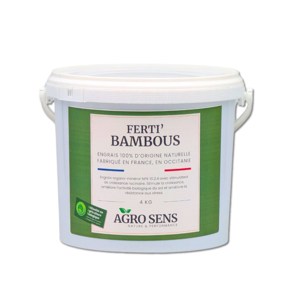 Ferti bambous - engrais pour bambous et graminées - seau 4 kg