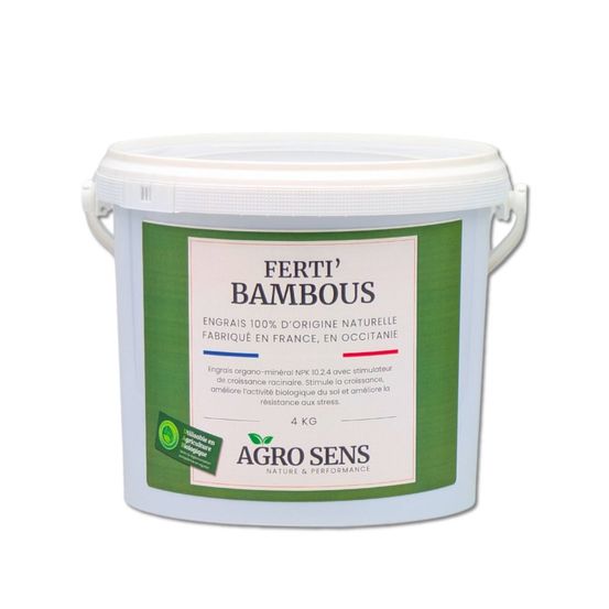 Ferti bambous - engrais pour bambous et graminées - seau 4 kg