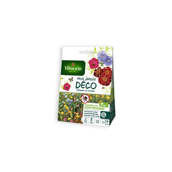Sachet graines mélange de fleurs - eloigne les doryphores 7 m2