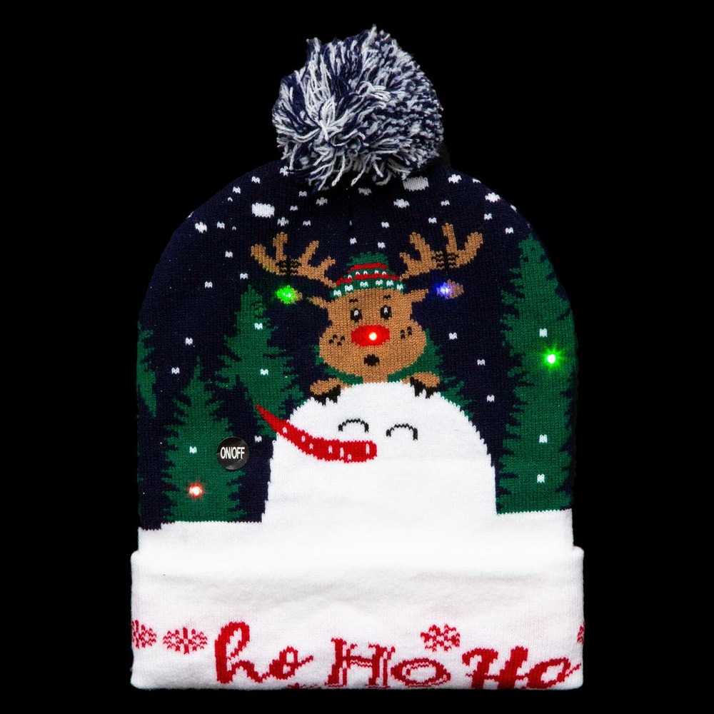 Bonnet adulte led funny tu