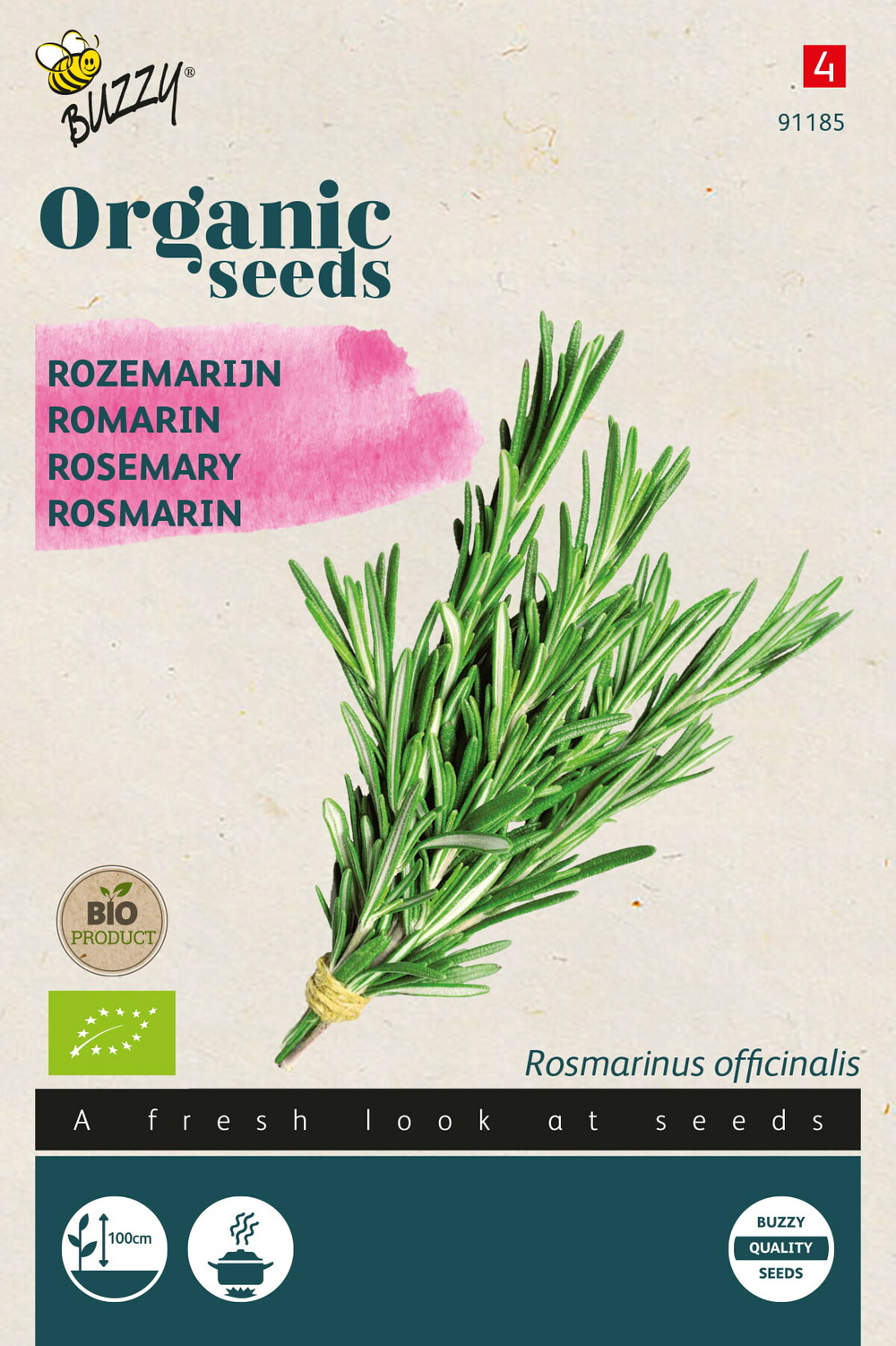 Buzzy organic romarin (bio) - ca. 0,1 gr (livraison gratuite)