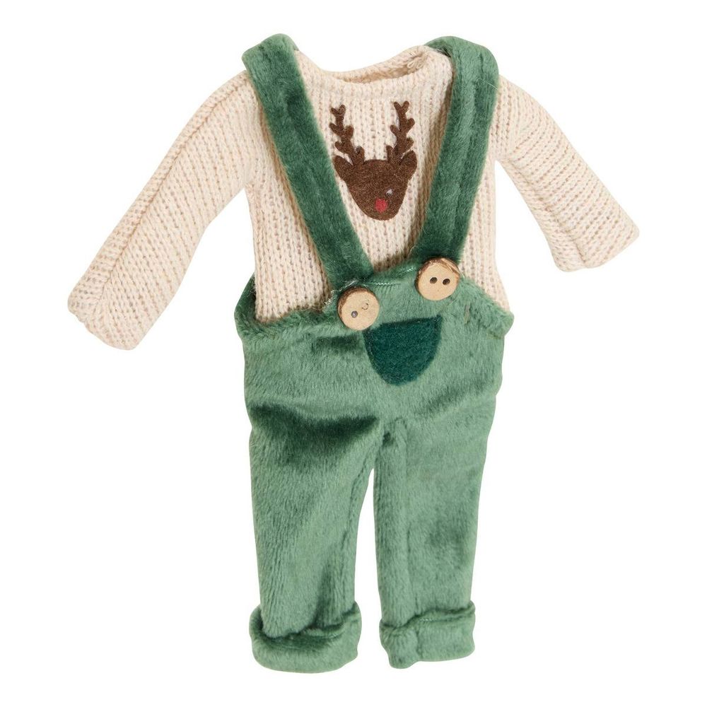 Vêtements verts pour lutin saperli 30 cm