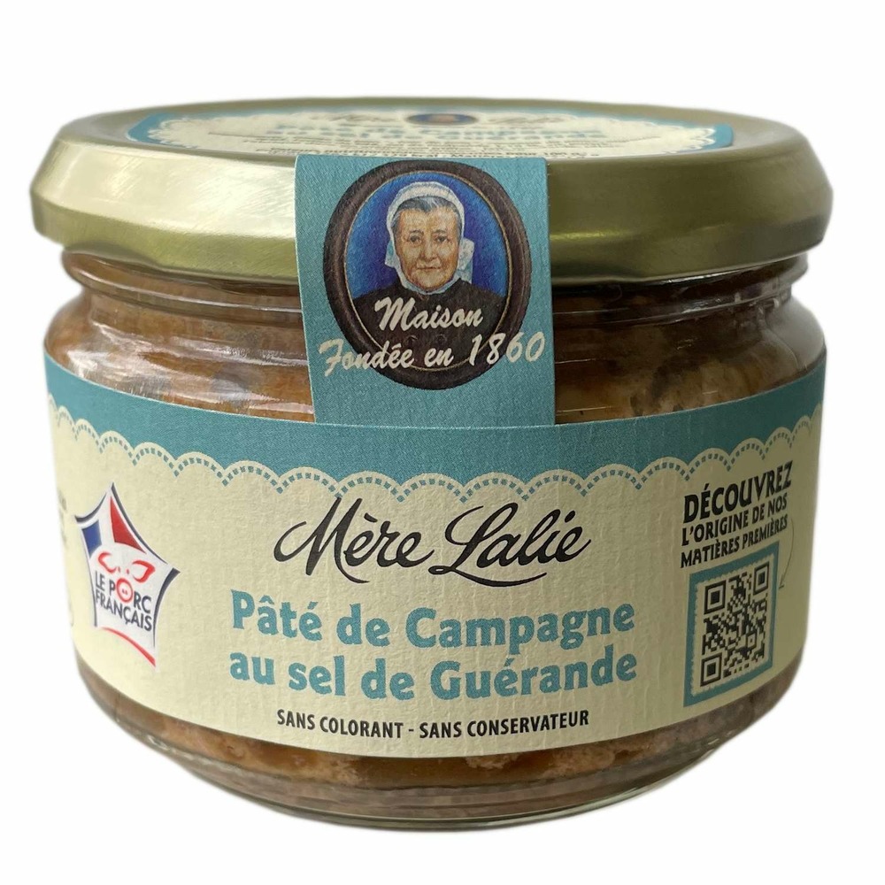 Pâté de campagne au sel de guérande - mère lalie