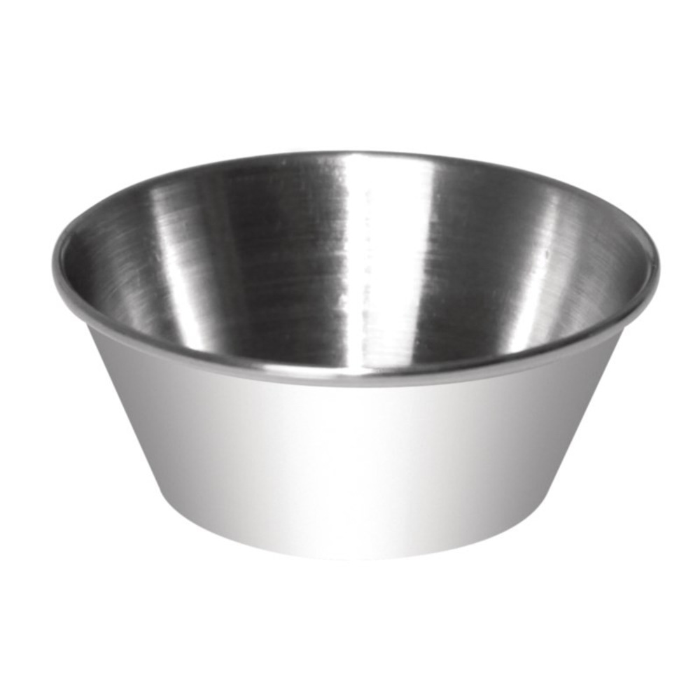 Pots à sauce en inox 45 ml lot de 12 olympia