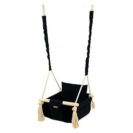Balançoire Bascule Confortable Pour Enfants En Bois Coton Terrasse Jardin Maison Creme Balançoire Bascule Confortable Pour Enfants En Bois Coton Terrasse Jardin Maison Creme
