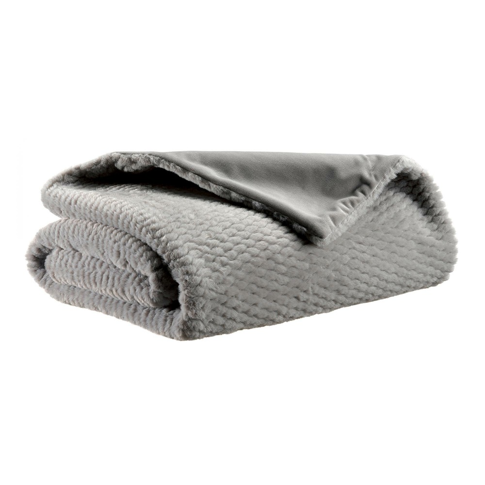 Plaid georgia perle 140 x 180 cm