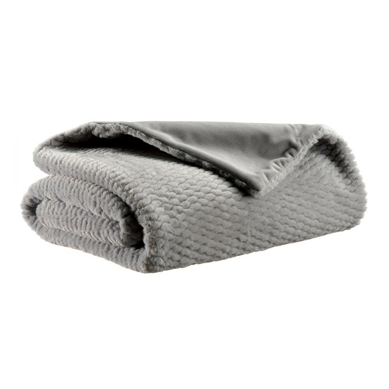 Plaid georgia perle 140 x 180 cm