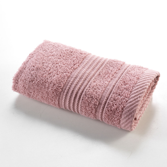 Serviette de toilette invite 30 x 50 cm tendresse rose
