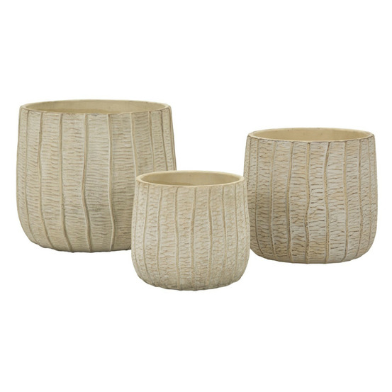 Lot de 3 cache-pots
