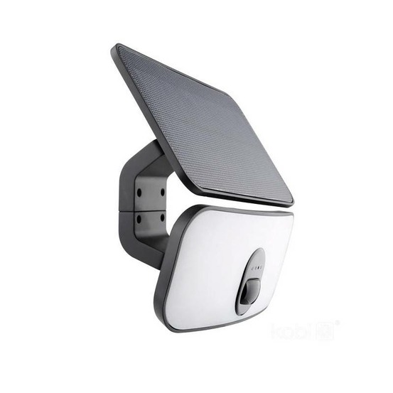 Projecteur solaire avec détecteur de mouvement led new phoenix 13w 4000k ip65 blanc naturel