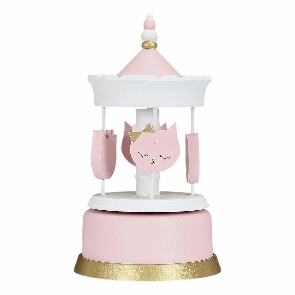 Carroussel musical en bois pour enfant