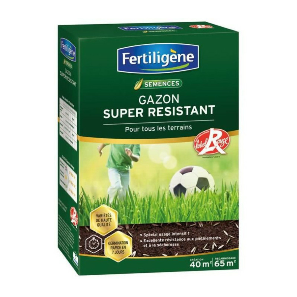 Fertiligene gazon super resistant tous terrains - 1 kg