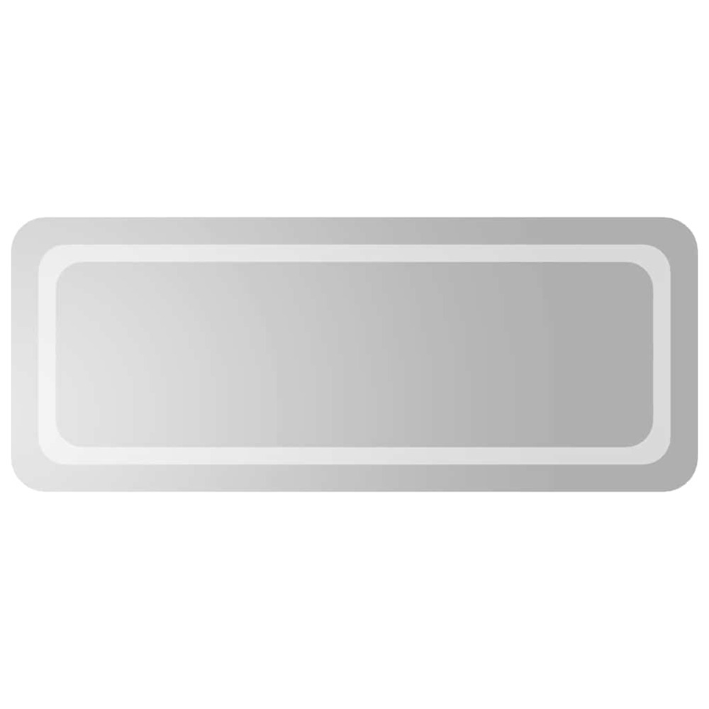 Miroir de salle de bain à led 100x40 cm