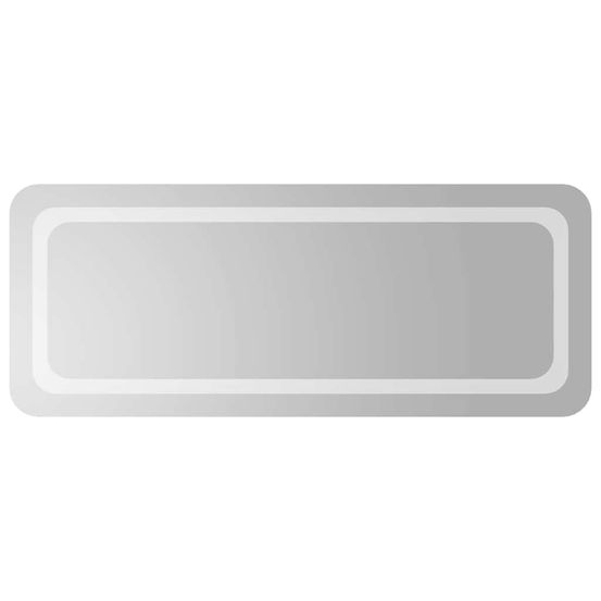 Miroir de salle de bain à led 100x40 cm