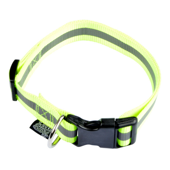 Collier réglable chien réfléchissant