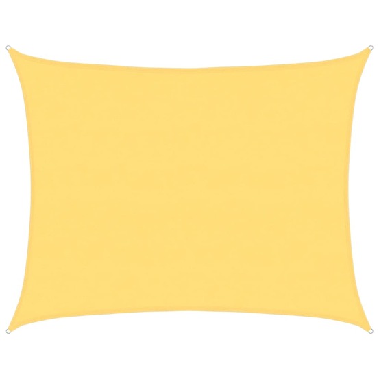 Voile d'ombrage 160 g/m² beige 6x7 m pehd