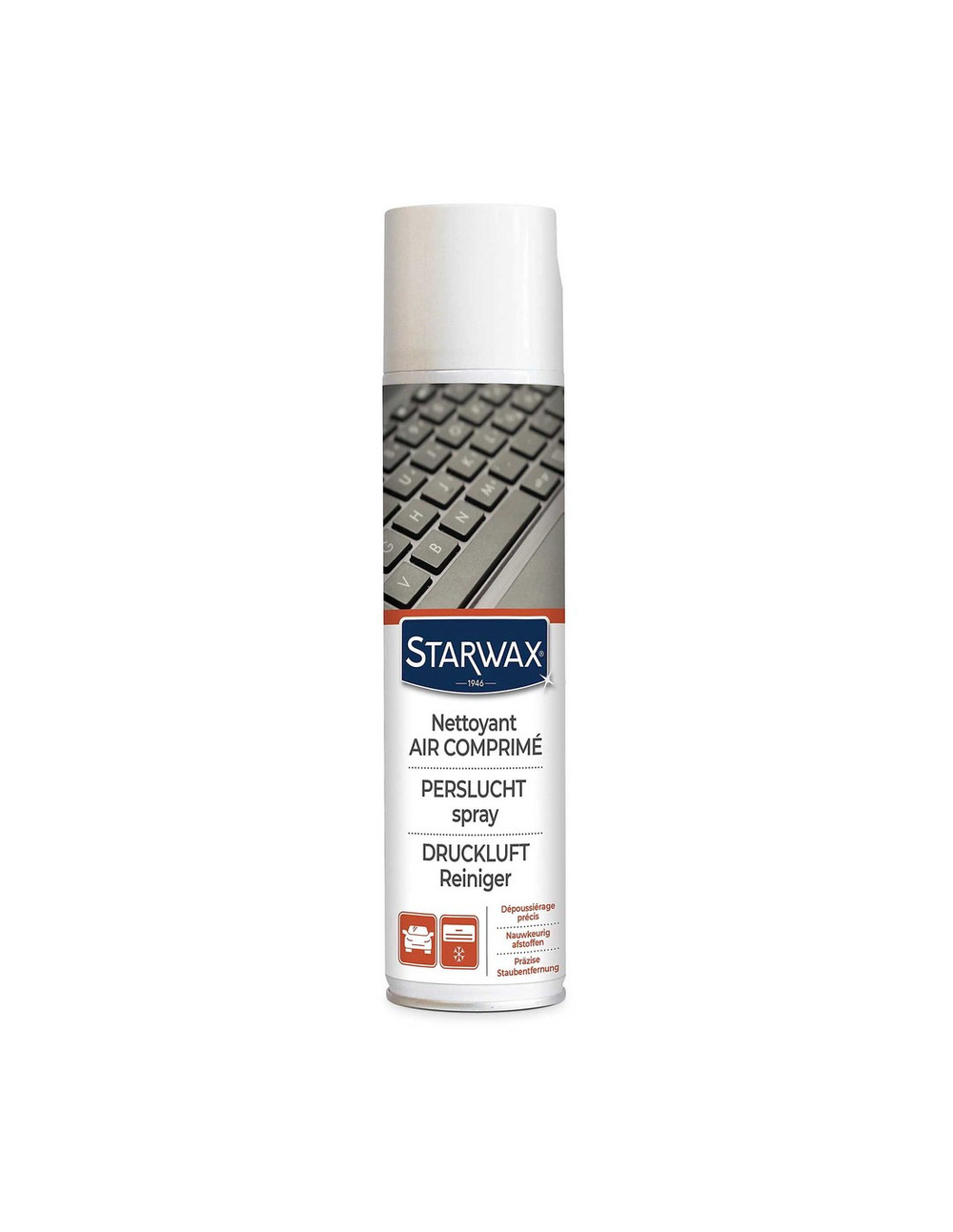 Nettoyant air comprimé aérosol 400 ml - starwax