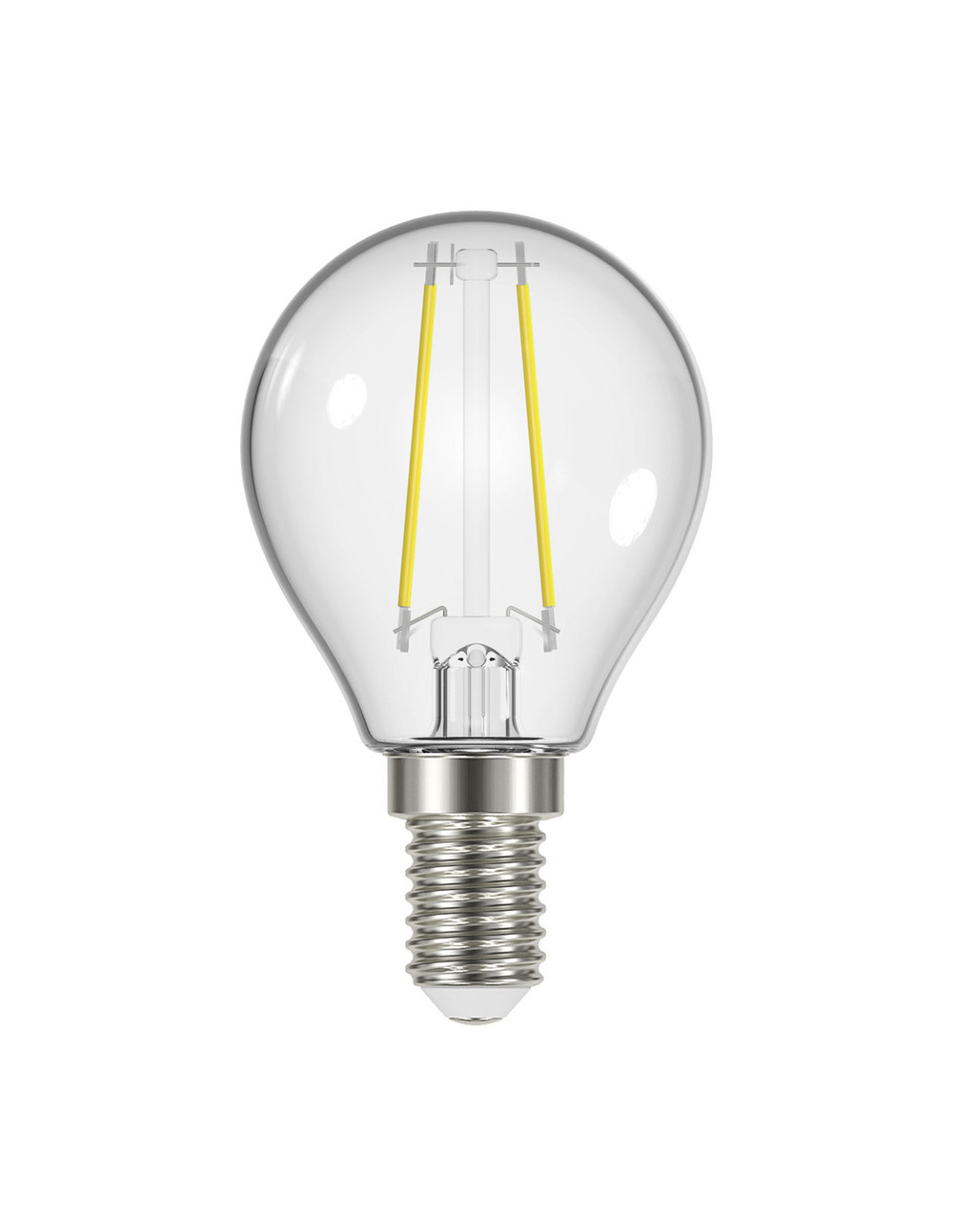 Ampoule transparente classic poire led e14 2.1 w blanc chaud - prolight