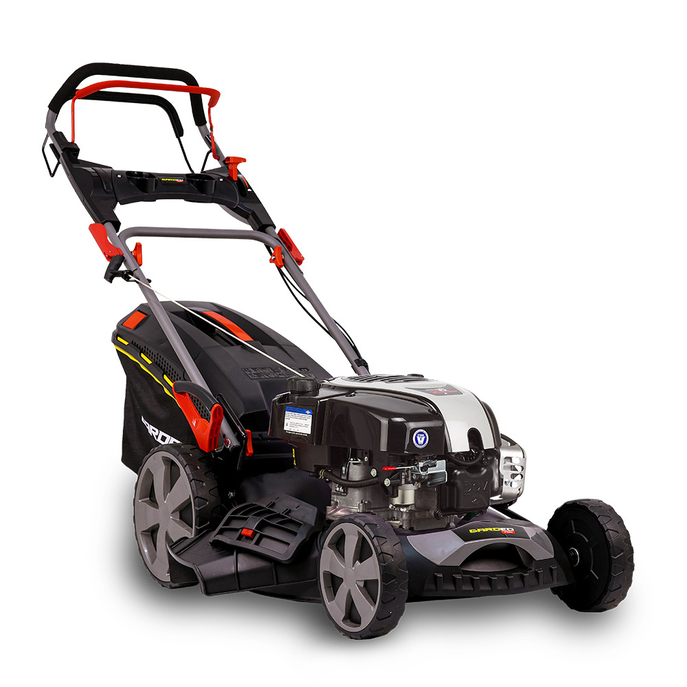 Tondeuse thermique tractée 161cc avec moteur briggs and stratton, mulching et éj