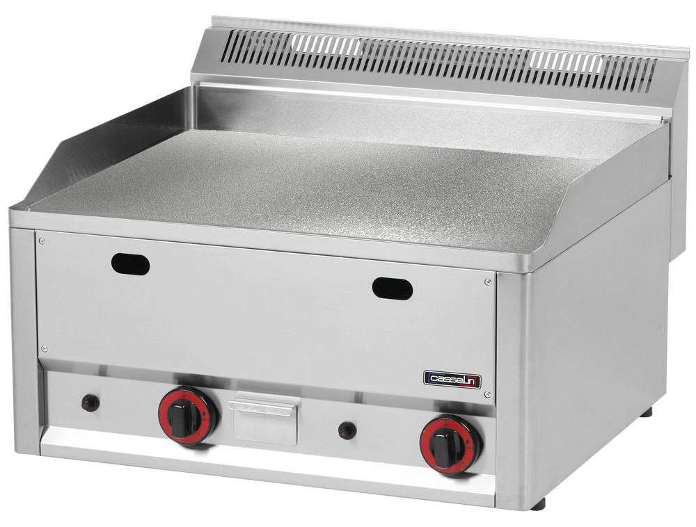 Plaque à snacker chrome texturée 66 gaz - casselin