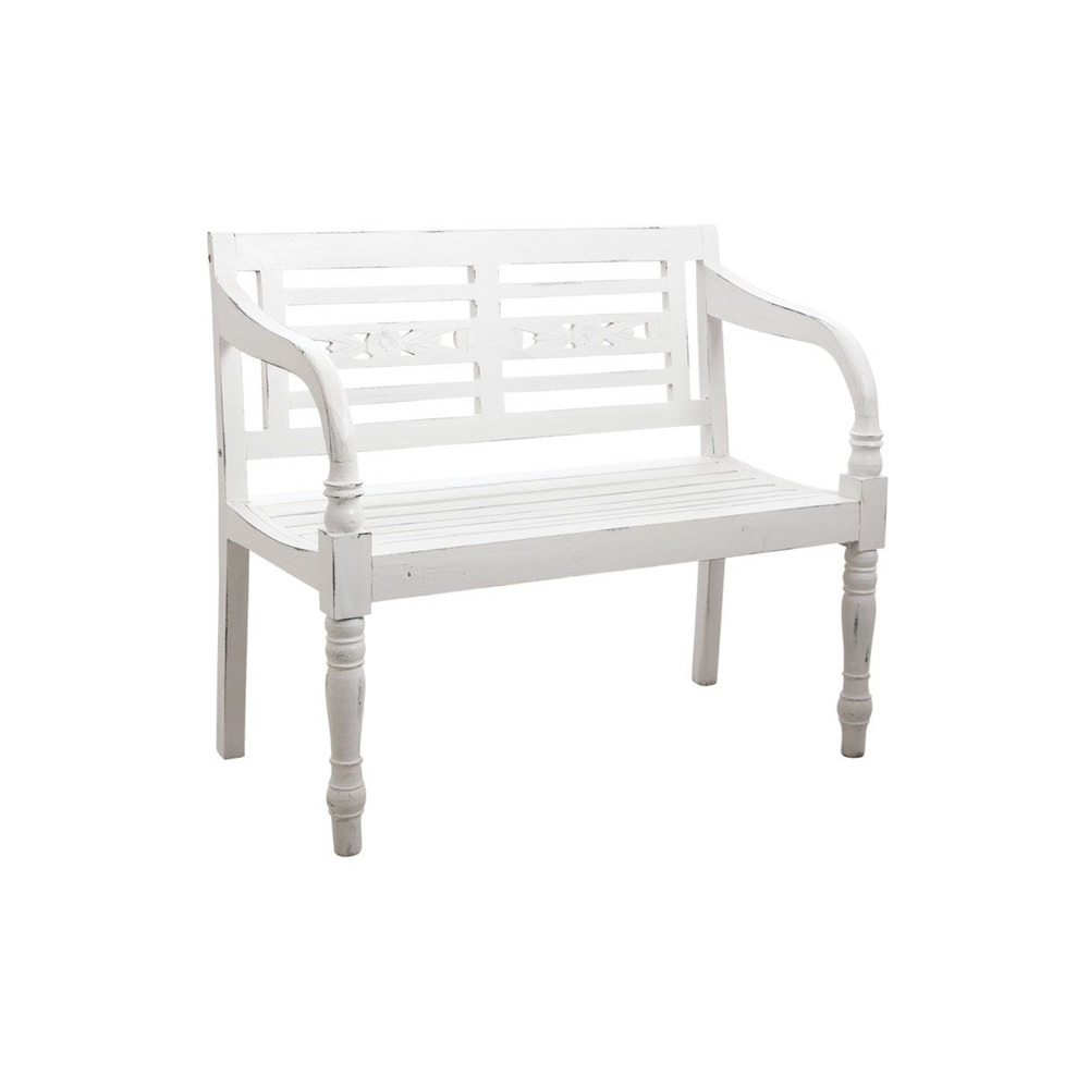 Banc 2 places en acajou