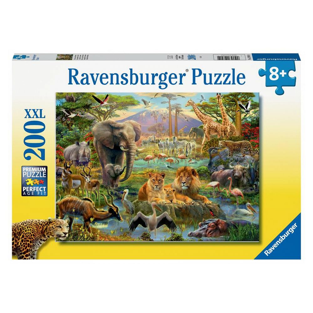 Puzzle 200 p xxl - animaux de la savane